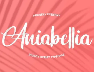 Aniabellia font