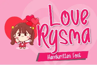 Love Rysma font