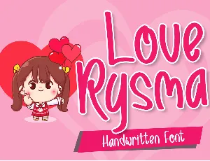 Love Rysma font