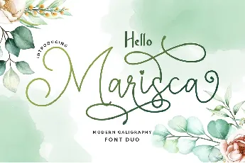 Hello Marisca font