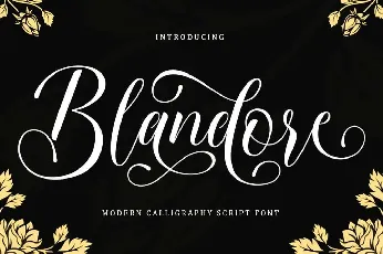 Blandore font