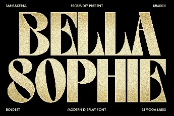 Bella Sophie font