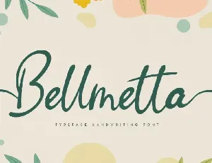 Bellmetta Handwritten font