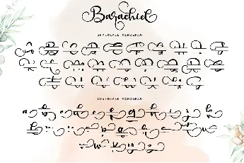 Barachiel font