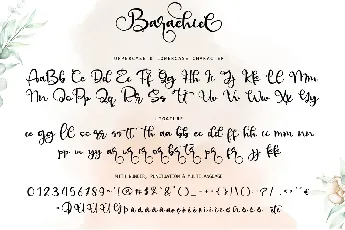 Barachiel font