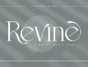 Revine font