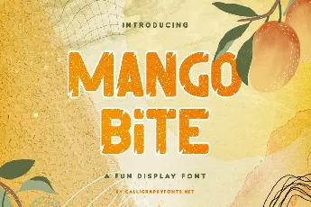 Mango Bite Demo font