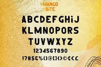 Mango Bite Demo font