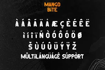 Mango Bite Demo font