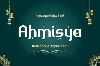 Ahmisya Personal use font