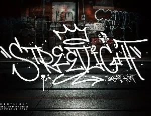 Streetnight font