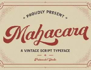 Mahacara font