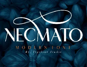 Necmato font