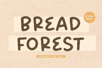 Bread Forest font