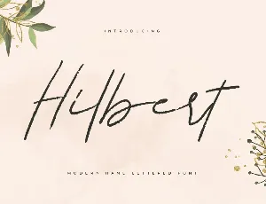 Hilbert font