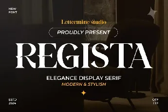 Regista font