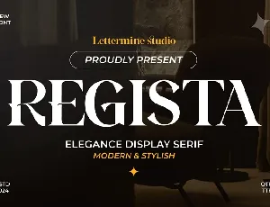 Regista font