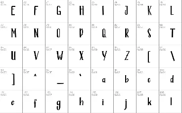 ALASKANA font