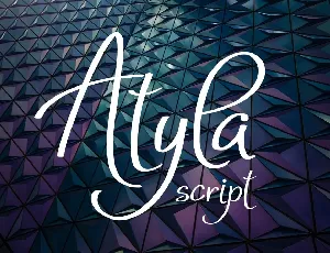 Atyla font