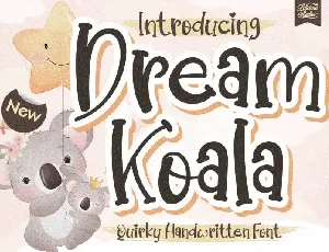 Dream Koala Display font