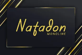 Natadon Handwritten font