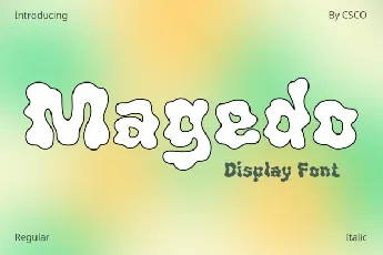 Magedo font