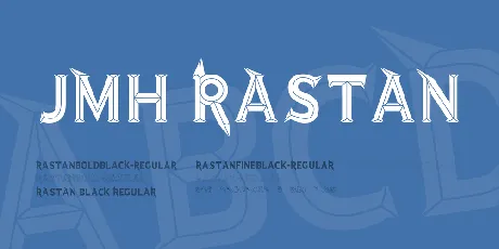 JMH Rastan font