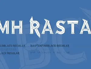 JMH Rastan font