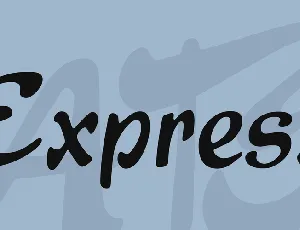 Express font