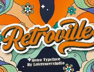 Retroville font