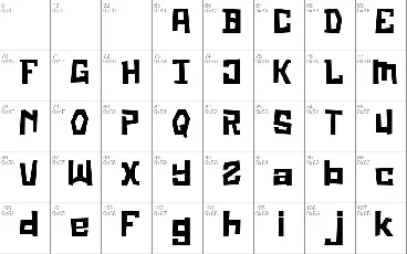 The Distriction font