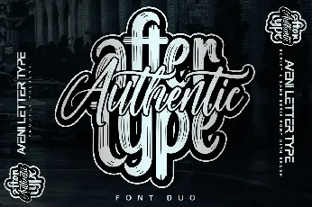 AuthenticAfterType font