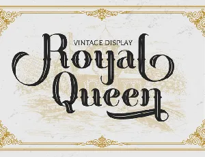 Royal Queen font