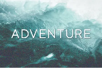 Adventure font