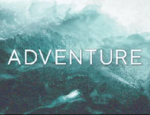 Adventure font