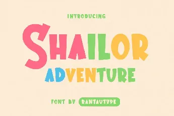 Sailor Adventure font