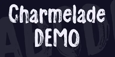 Charmelade DEMO font