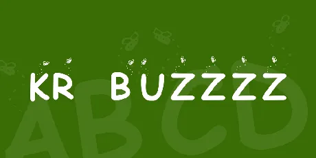 KR Buzzzz font