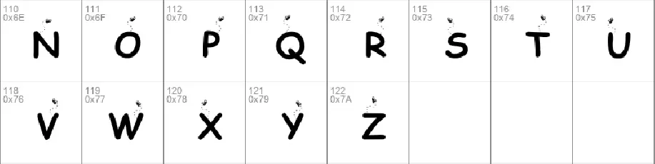 KR Buzzzz font