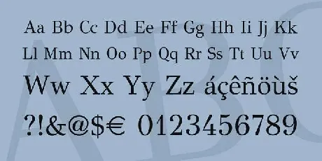 GFS Didot font