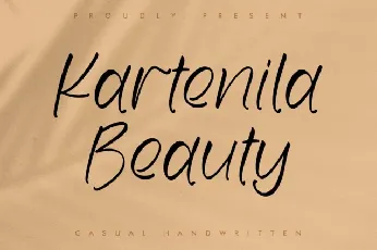 Kartenila Beauty font