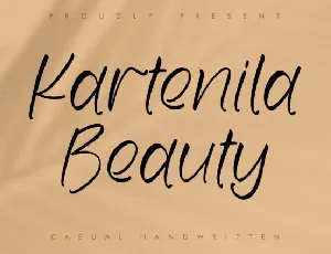 Kartenila Beauty font