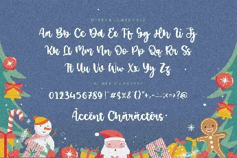 Santa Robin font