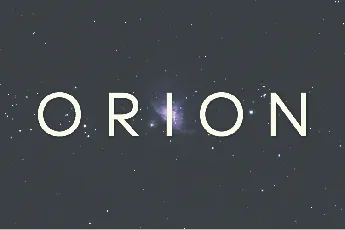 Orion font