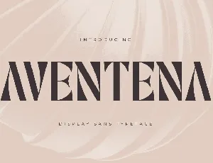 Aventena font