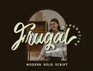 Frugal font