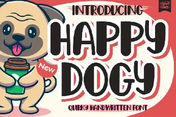 Happy Dogy Display font