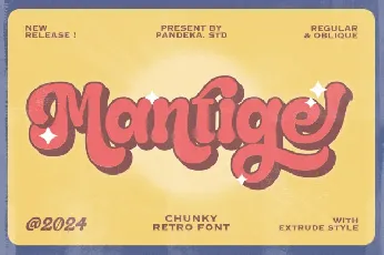 Mantige font