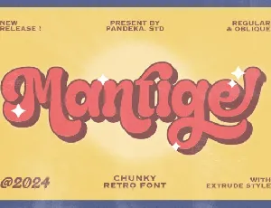 Mantige font