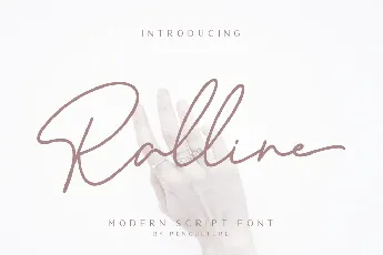 Ralline font